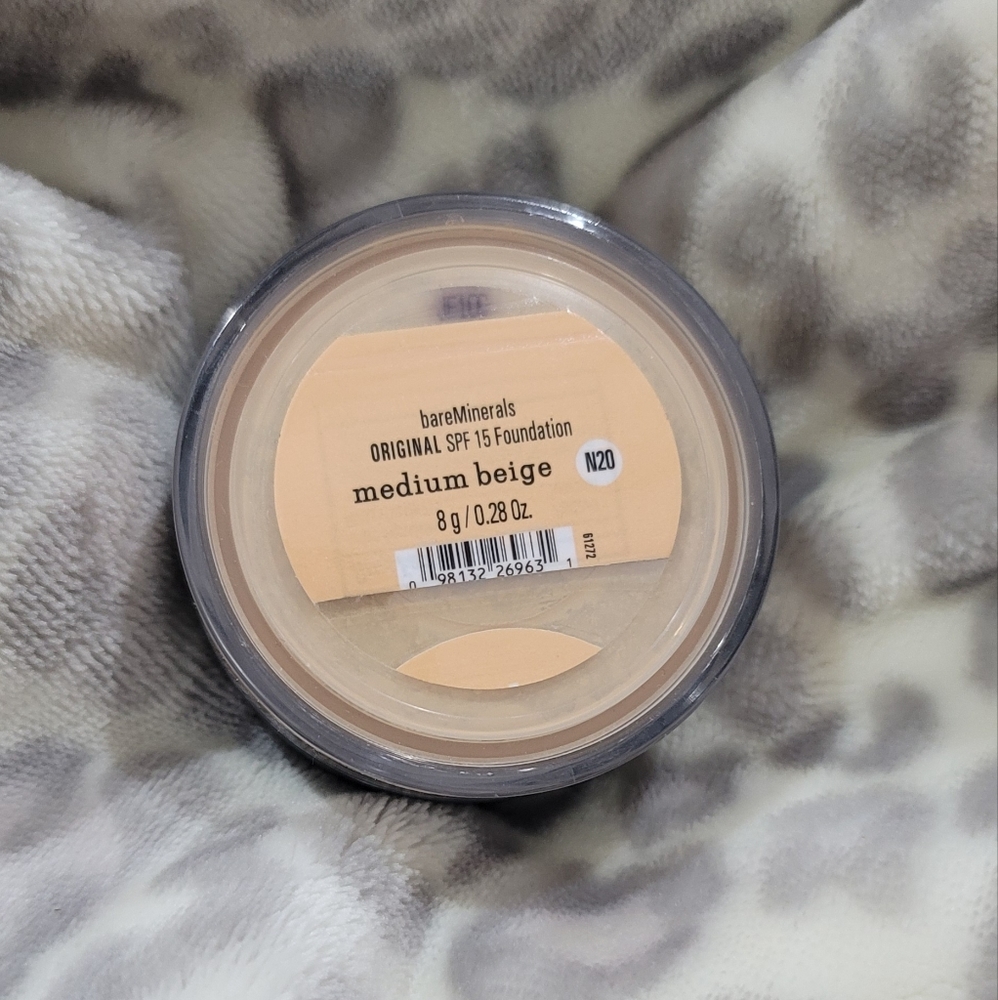 Bare Minerals Original SPF Foundation N20 Medium Beige